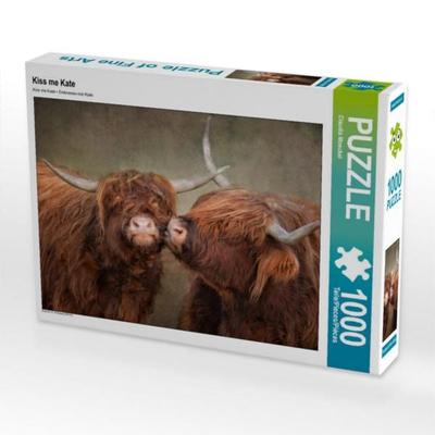 CALVENDO Puzzle Kiss me Kate 1000 Teile Lege-Größe 640 x 480 cm Foto-Puzzle Bild von Claudia Moeckel