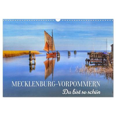 MECKLENBURG-VORPOMMERN.Du bist so schön (Wandkalender 2027 DIN A3 quer), CALVENDO Monatskalender