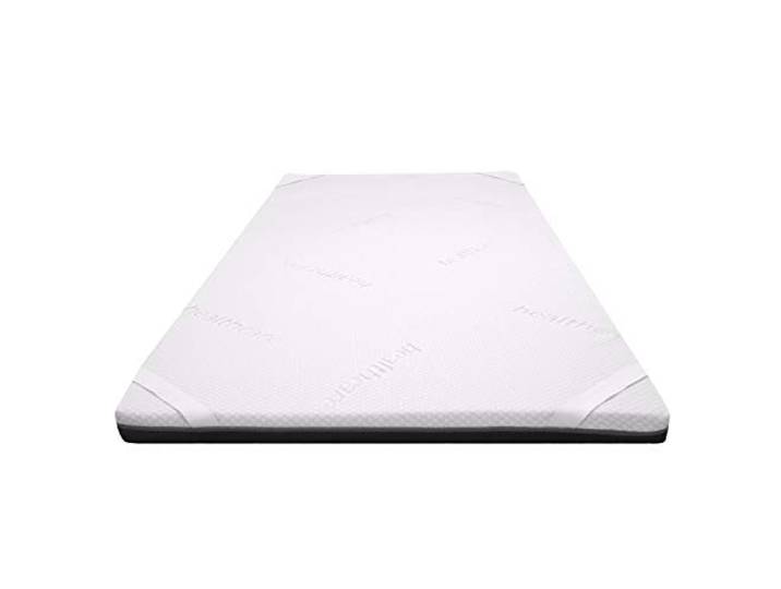 DUÉRMETE ONLINE Viskoelastischer Topper Ergofresh Premium mit 5 cm Viscogel mit Anti-Stress-Effekt, 80 x 200 cm