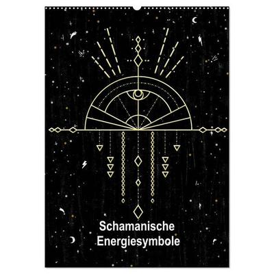 Schamanische Energiesymbole (Wandkalender 2026 DIN A2 hoch), CALVENDO Monatskalender