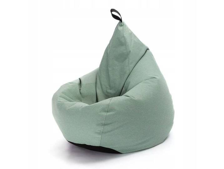 Pouf Poire Ecopuf Oscar Atlanta - Fauteuil Canapé Coussin de Sol Pouf d'intérieur/extérieur - Breeze