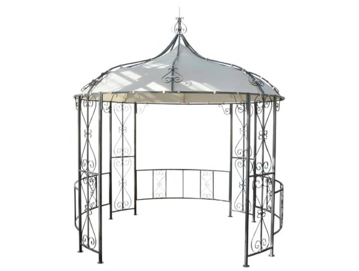 Mendler Pergola Almeria Ø 3m - Creme