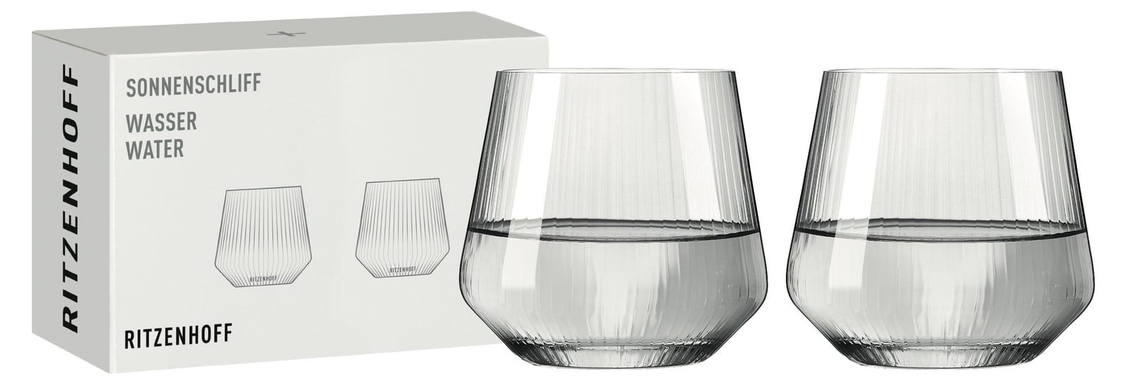 Ritzenhoff SONNENSCHLIFF waterglazen set