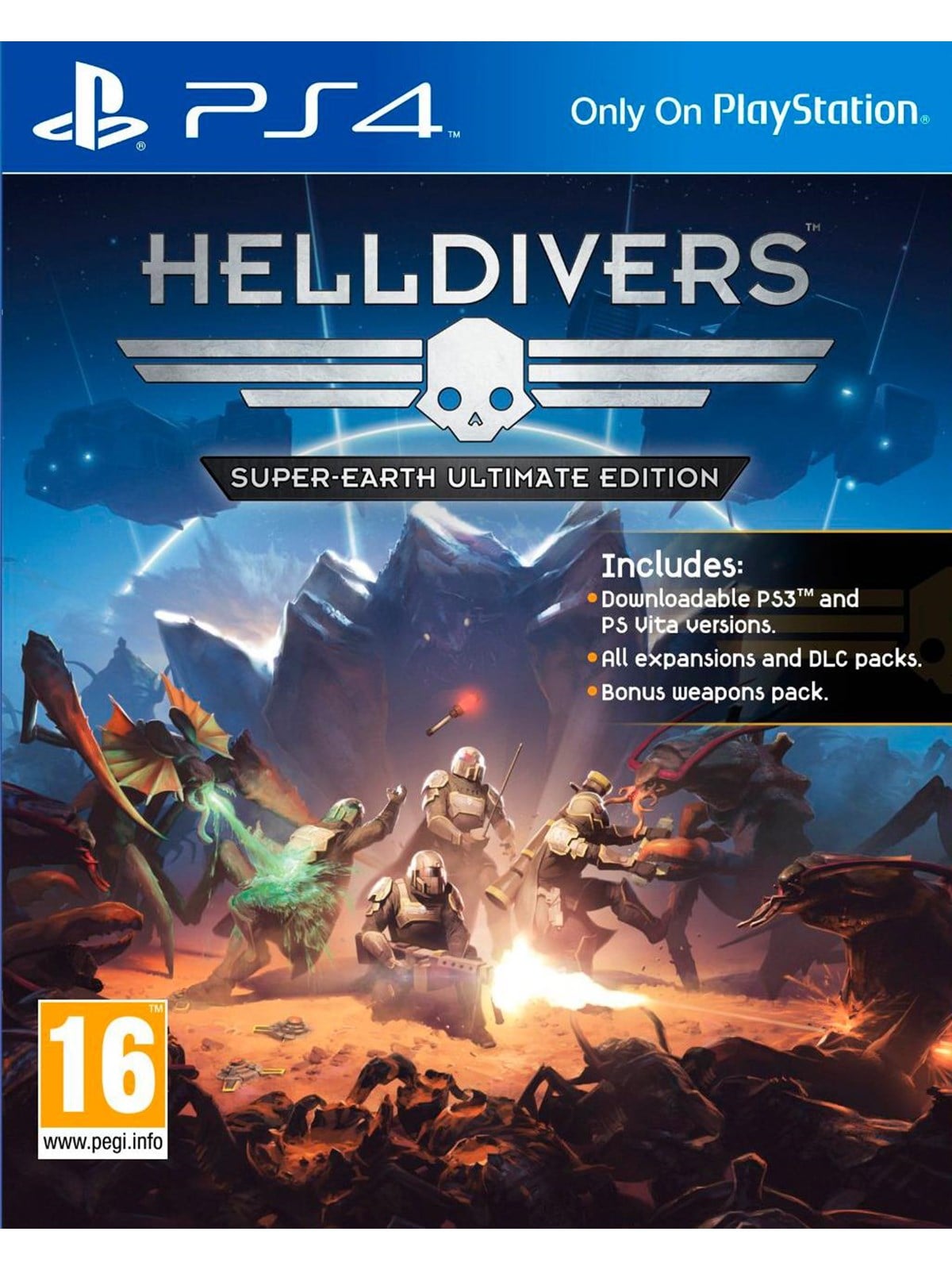 Helldivers: Super-Earth Ultimate Edition - Sony PlayStation 4 - Action - PEGI 16