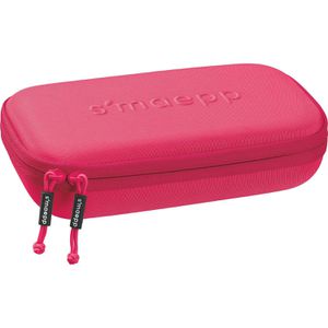 Brunnen Federmäppchen Hardcase s'maepp XL tulip, Schlamperetui, aus Stoff, pink