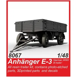 CMK E-3 German WWII Trailer 1/48