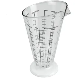 Metaltex Messbecher 0,5 l - 550 cl Transparent Rund Kunststoff