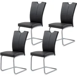 HTI-Living, Stühle, Schwingstuhl 4er Set Jean (4x)