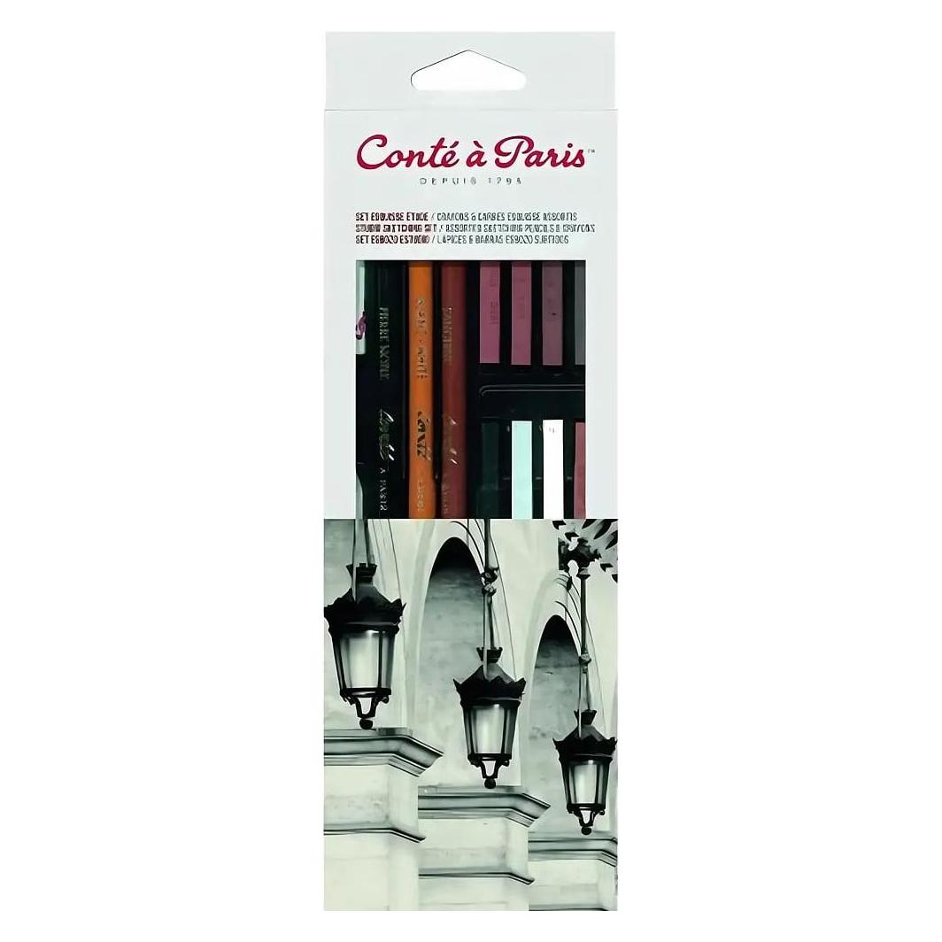 Winsor & Newton Studio Sketch Set Conte A Paris (50127)