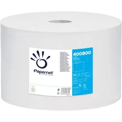 Papernet 400800 Papierhandtuch 740.95 m Zellulose Weiss, Haushaltspapier, Weiss