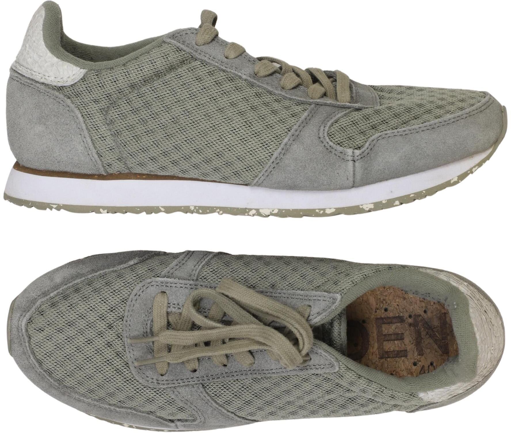 Woden Damen Sneaker, Grün, Gr. EU 40, kein / Etikett - Second Hand