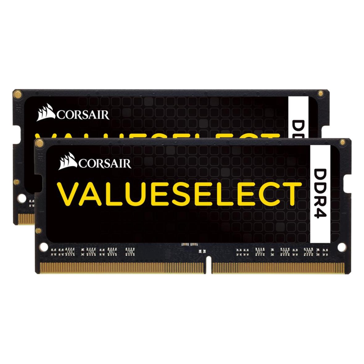 Corsair Value Select (2 x 8GB, 2133 MHz, DDR4-RAM, SO-DIMM) (CMSO16GX4M2A2133C15)