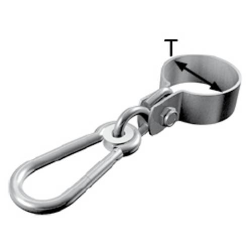 dörner + helmer 4814844 Manschettenhaken Ø 50mm für Rohr 6St.