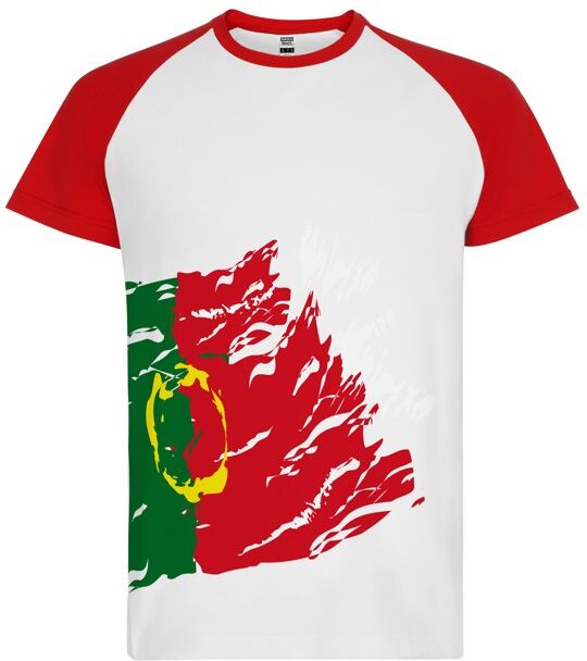 T-shirt personnalisé en polyester au toucher coton Forza L LE PORTUGAL