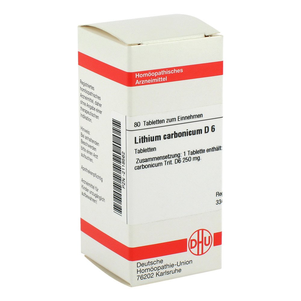 DHU-Arzneimittel GmbH & Co. KG Lithium Carb. D6 Tabletten 02118562