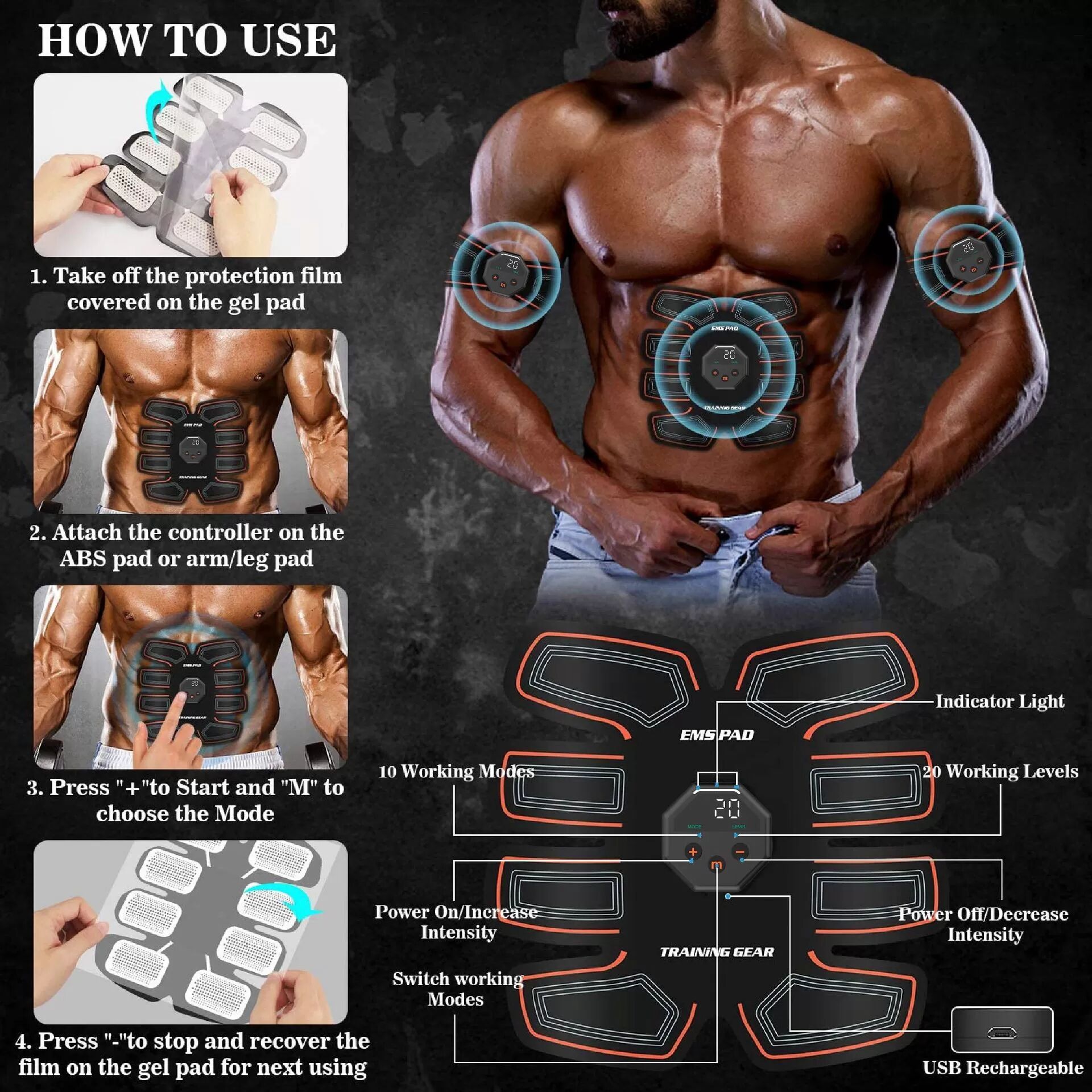 INF Cleveres Bauchtraining mit Gel-Pads