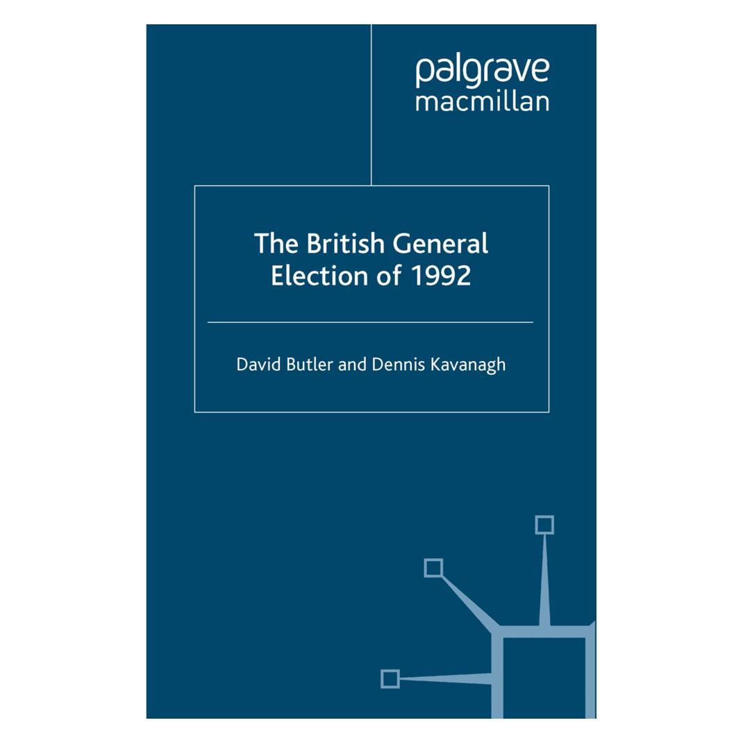 Springer The British General Election of 1992 (Englisch, Softcover, D. Butler, D. Kavanagh) (55843481)