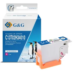 G&G XL-Patrone kompatibel zu EPSON 202XL Kiwi magenta