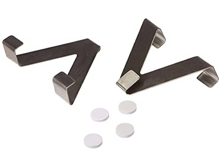 Home Fashion Haken-Set Easy-Fix ( 2er Set), 7 x 10 x cm, Metall