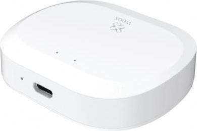 Woox R7073 Slimme Zigbee Starterset met Gateway, Bewegingssensor en Rookmelder, Wit