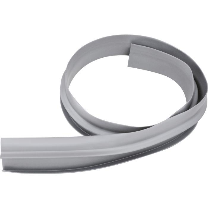 Blanco Wandanschlussprofil 137078 120 cm, Kunststoff grau, für reversible Spülen