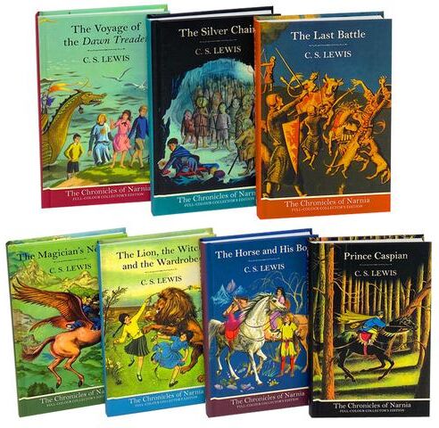 HARPERCOLLINS The Chronicles of Narnia Deluxe Hardback 7 Books Set Collection by C. S. Lewis