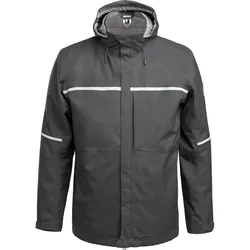 QUALITEX HIGH QUALITY WORKWEAR Hardshelljacke RESIST anthrazit Herren: M