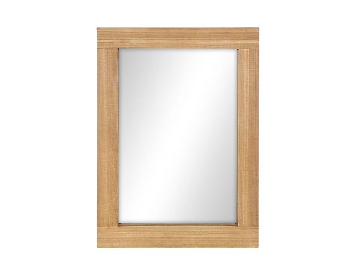 Wandspiegel Holz 46 x 61 cm natur
