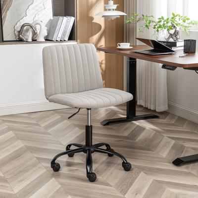 AISWORD Height Adjustable Fabric Swivel Office Chair