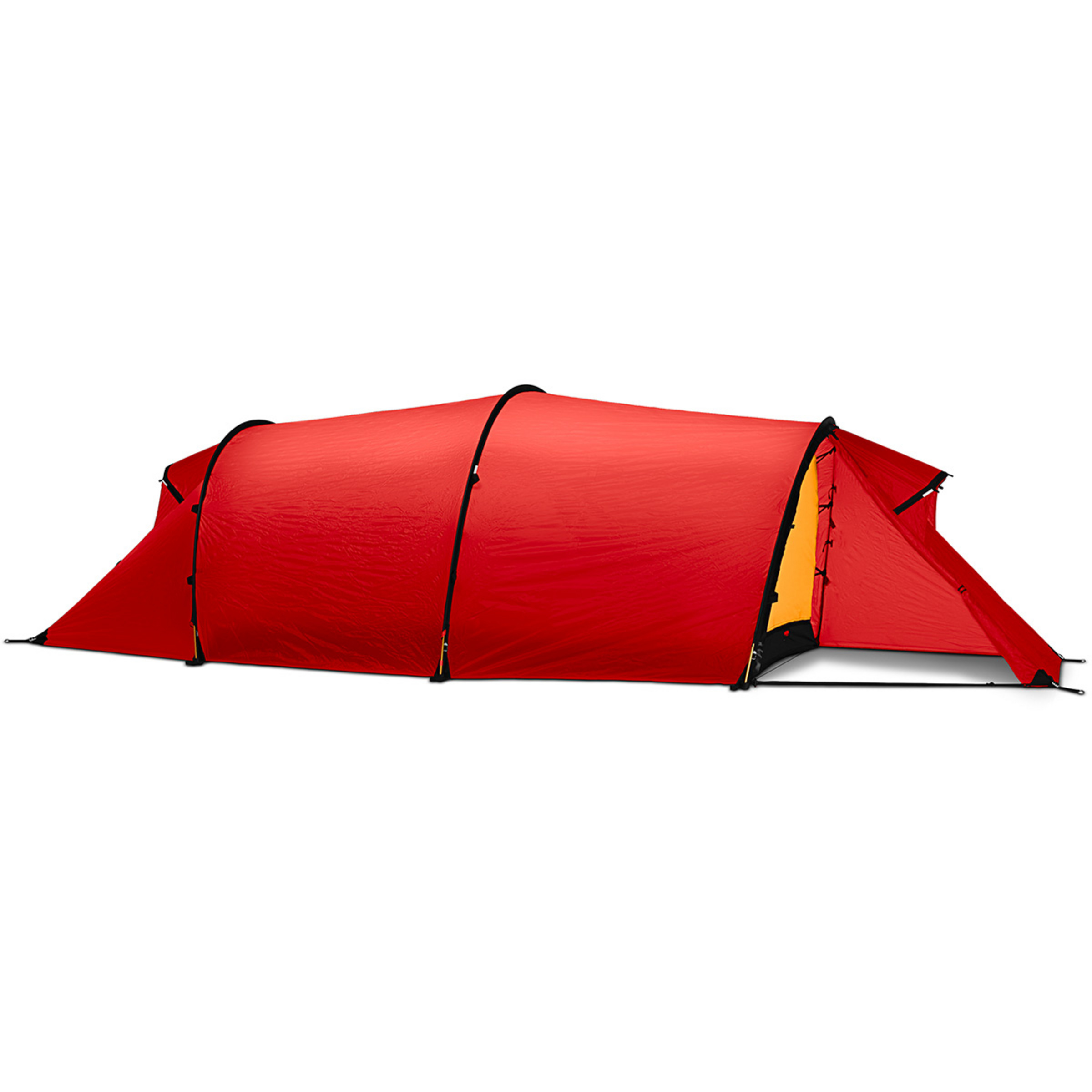 Hilleberg Kaitum 3 Zelt 1-4-Personen-Zelte rot Trekking