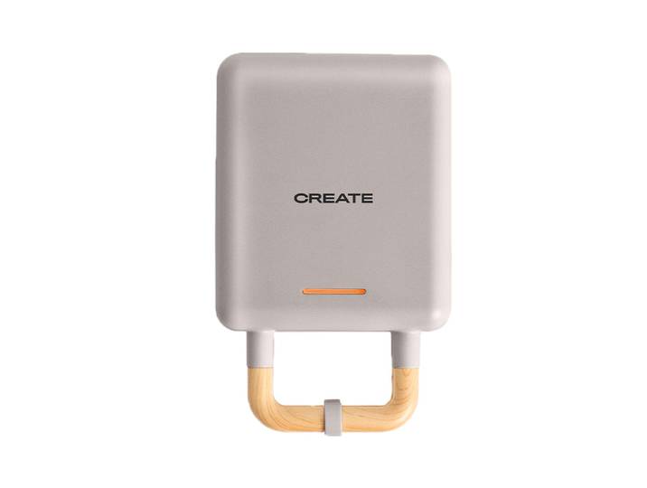 CREATE STONE 2in1 Studio Sandwichtoaster Grau