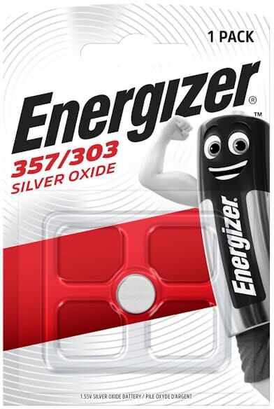 Batteri Energizer Cell Silveroxid 357/303