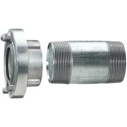 Metabo, Schlauchanschluss + Schlauchverbinder, Storzkupplung mit Verlängerungsrohr 100 mm
