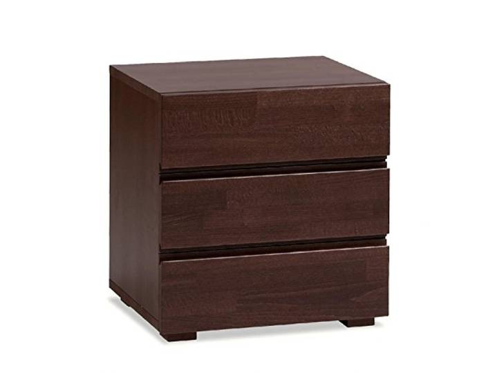 Hasena Woodline Nachttisch Treva Buche Schoko 3 Schubladen
