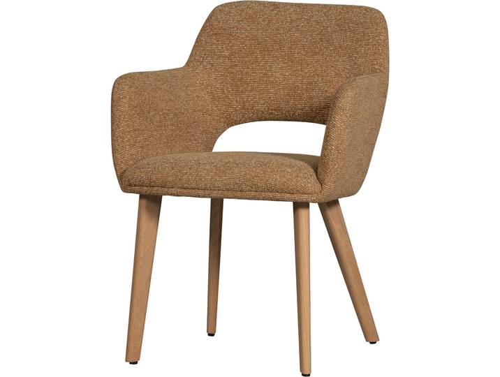 Esszimmerstuhl WOOOD, braun (gelb), H:86cm, Stühle, Esszimmerstuhl