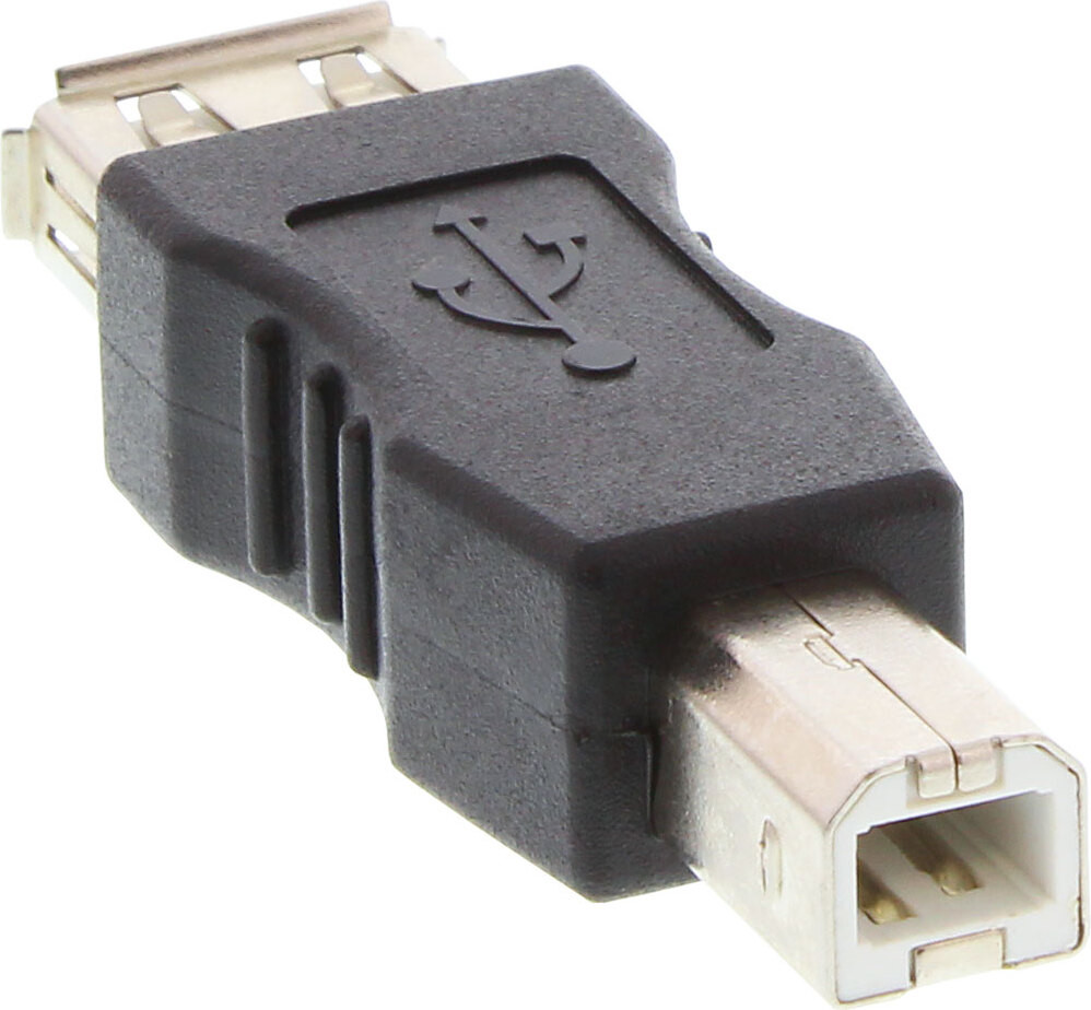 InLine 33442 USB 2.0 adapter van type A naar type B