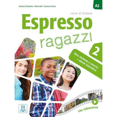 Espresso ragazzi 2 – einsprachige Ausgabe, Set von Maria Balì,Euridice Orlandino,Giovanna Rizzo, Hueber, 978-3-19-555466-4