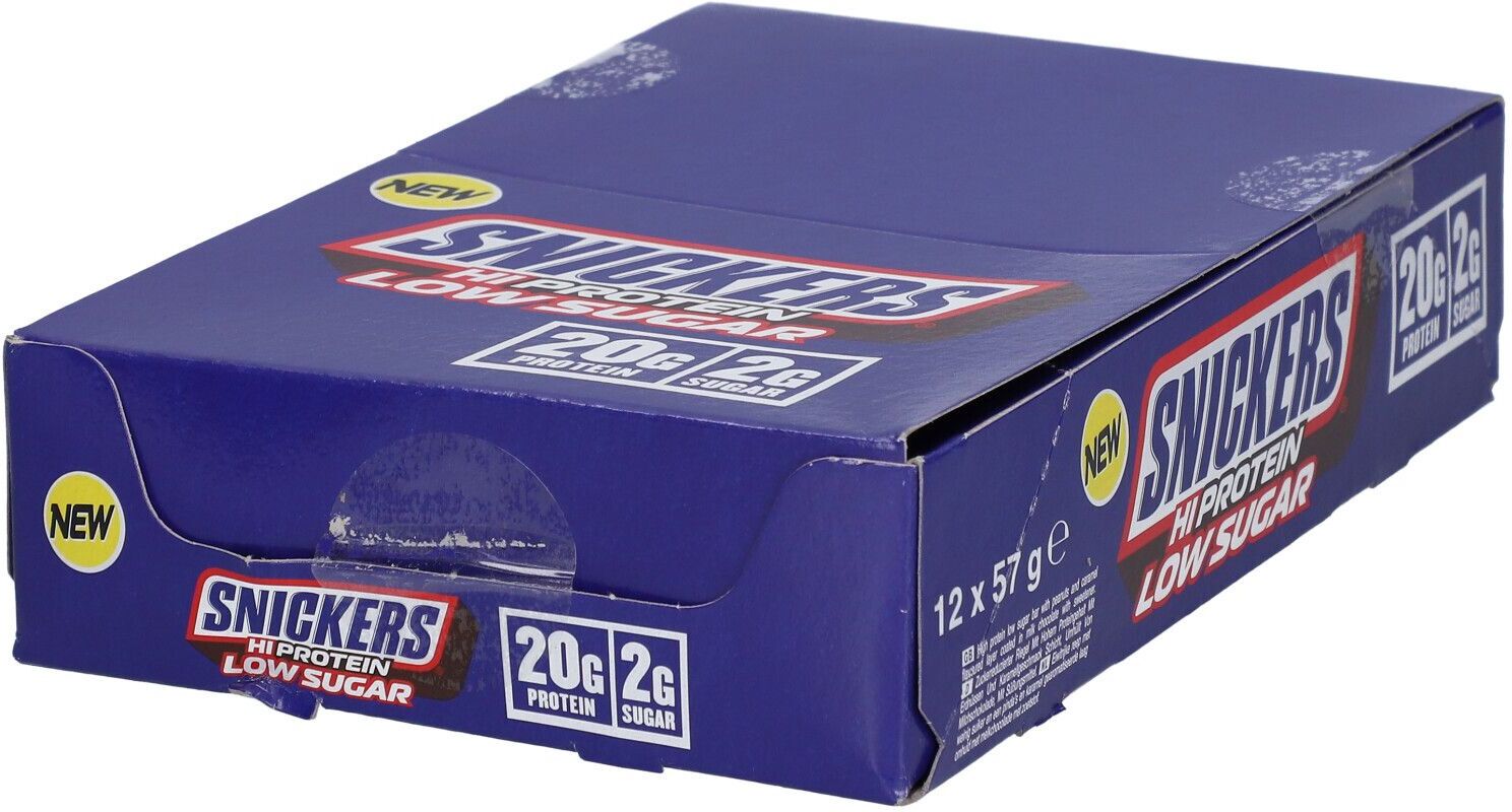 Mars Protein Snickers Low Sugar High Bar (12x57g) Milk Chocolate 12x57 g Riegel