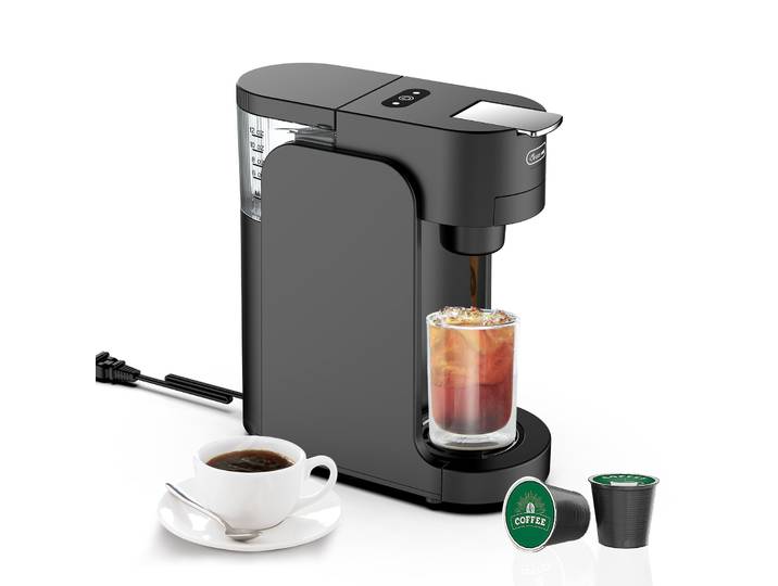 Machine à café à capsules commerciale, mini machine à expresso portable, mini cafetière de bureau, mode économie d'énergie, silencieuse, café de bureau