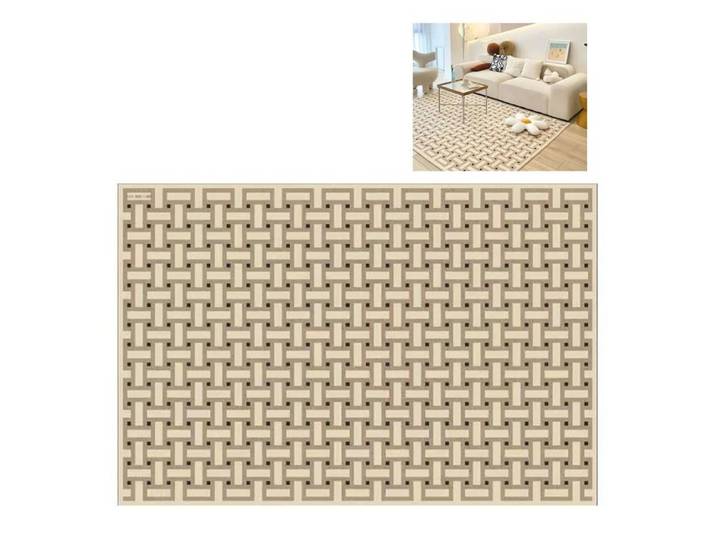 Tapis de salon de style rétro français ins - Vantory - vent nordique moderne minimaliste salon étude chambre couverture de chevet
