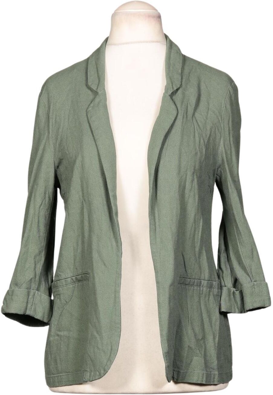 Vero Moda Damen Blazer, Grün, Gr. M, Viskose / Leinen - Second Hand