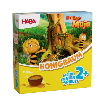 Spiel HABA "Meine ersten Spiele – Biene Maja Honigbaum", gelb (bunt), Spiele, Kinder
