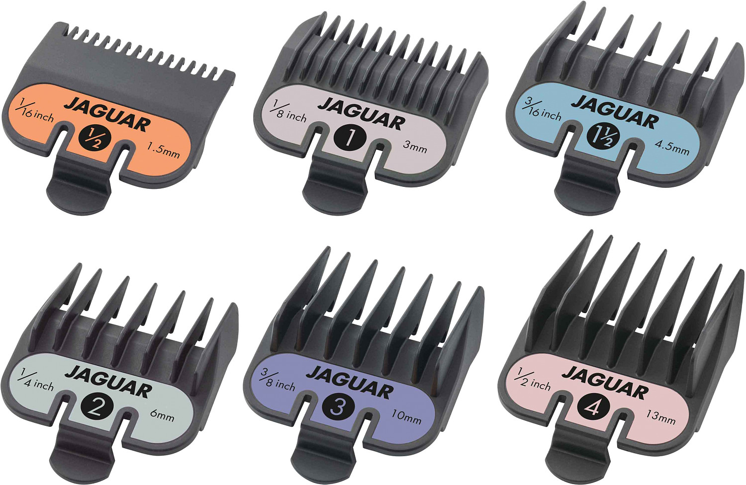 Jaguar J-Cut Fade X Clip-On Comb Set J-85206