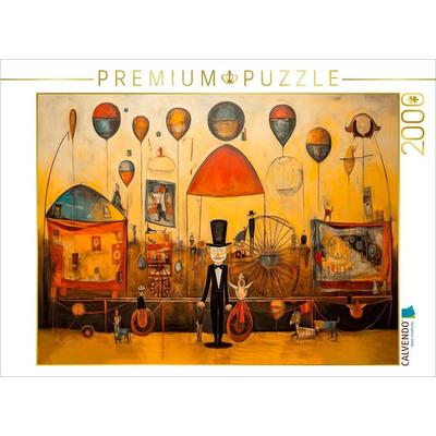 CALVENDO Puzzle Zirkus der Zeitreisenden | 2000 Teile Lege-Größe 90x67cm Foto-Puzzle für glückliche Stunden