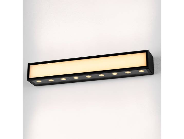 Applique LED 45cm Noir/Noir