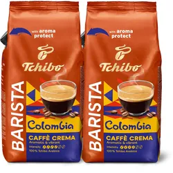 Tchibo - Barista Origins Colombia - 2 x 1 kg Ganze Bohne - Intensität: 4/6
