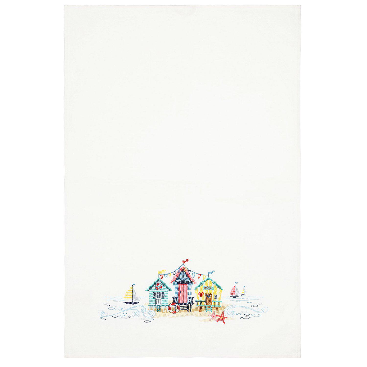 Geschirrtuch "Strandhäuser"
