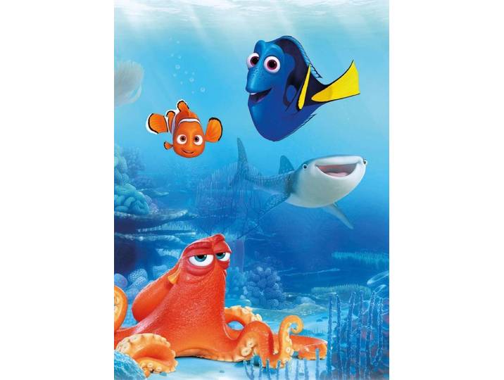 Fotobehang Disney - Dory and Friends - Finding Nemo - Pixar - Papierbehang - 184 x 254 cm