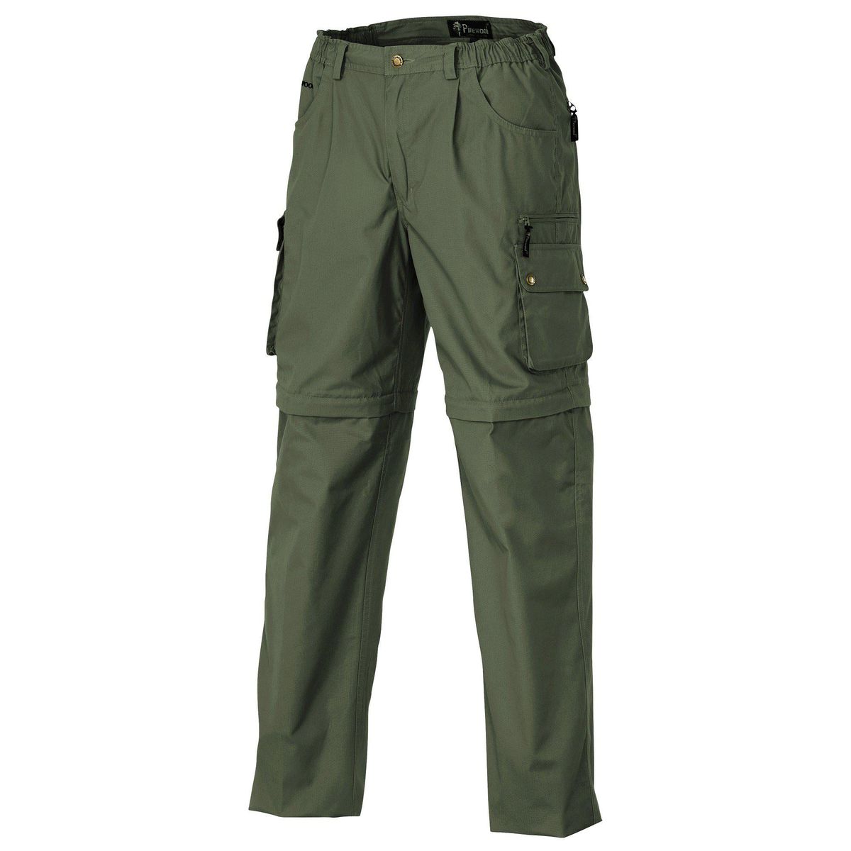 Pinewood Wildmark Zip-off Trouser midgreen (137) C46 1-92810137046