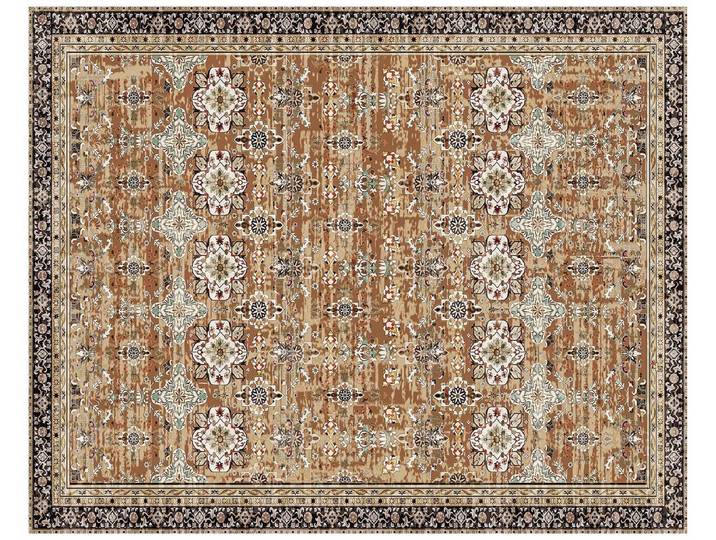 VEVOR Woonkamertapijt 2286x2896MM Antislip Vintage Stijl Bruin-Groen